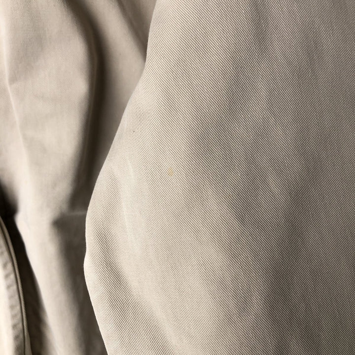 90'S Ralph Lauren POLO by Ralph Lauren Swing Top Sports Jacket Made in USA Men's L size cotton Beige type Vintage Second Hand