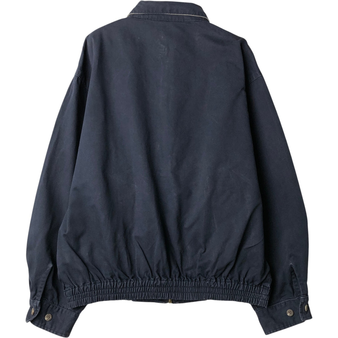 Ralph Lauren POLO by Ralph Lauren Swing Top Sports Jacket Men's L size cotton navy blue type Vintage Second Hand