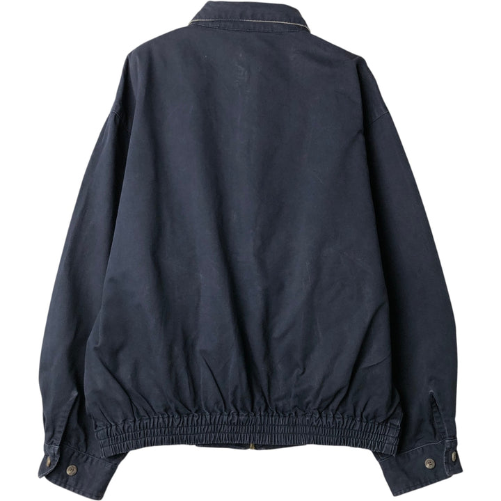 Ralph Lauren POLO by Ralph Lauren Swing Top Sports Jacket Men's L size cotton navy blue type Vintage Second Hand