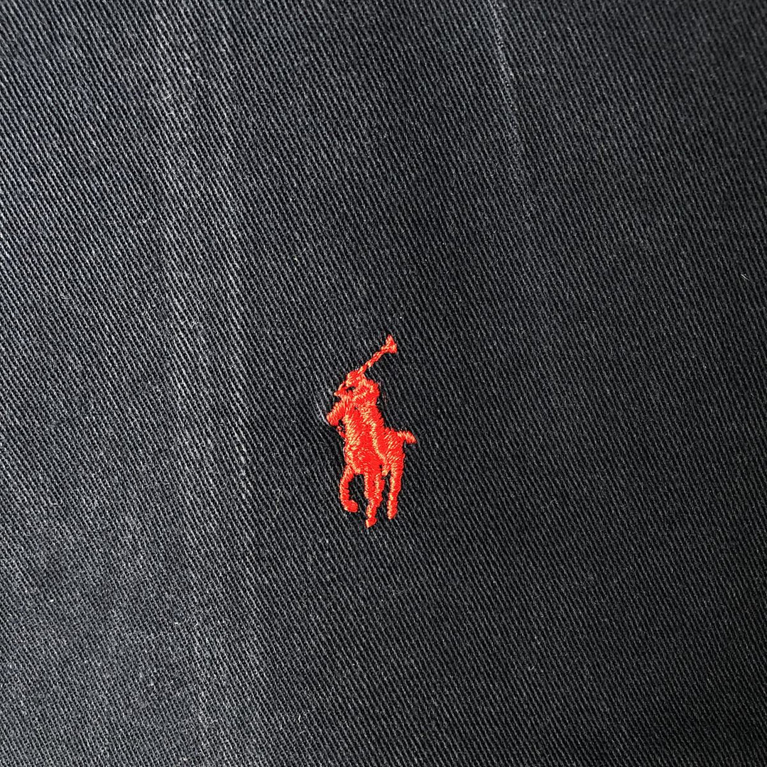 Ralph Lauren POLO by Ralph Lauren Swing Top Sports Jacket Men's L size cotton navy blue type Vintage Second Hand