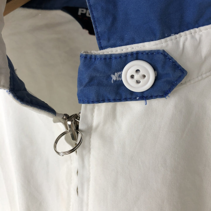 Ralph Lauren POLO SPORT Swing Top Sports Jacket, Men's Size XL (approx.) cotton white type Vintage Second Hand