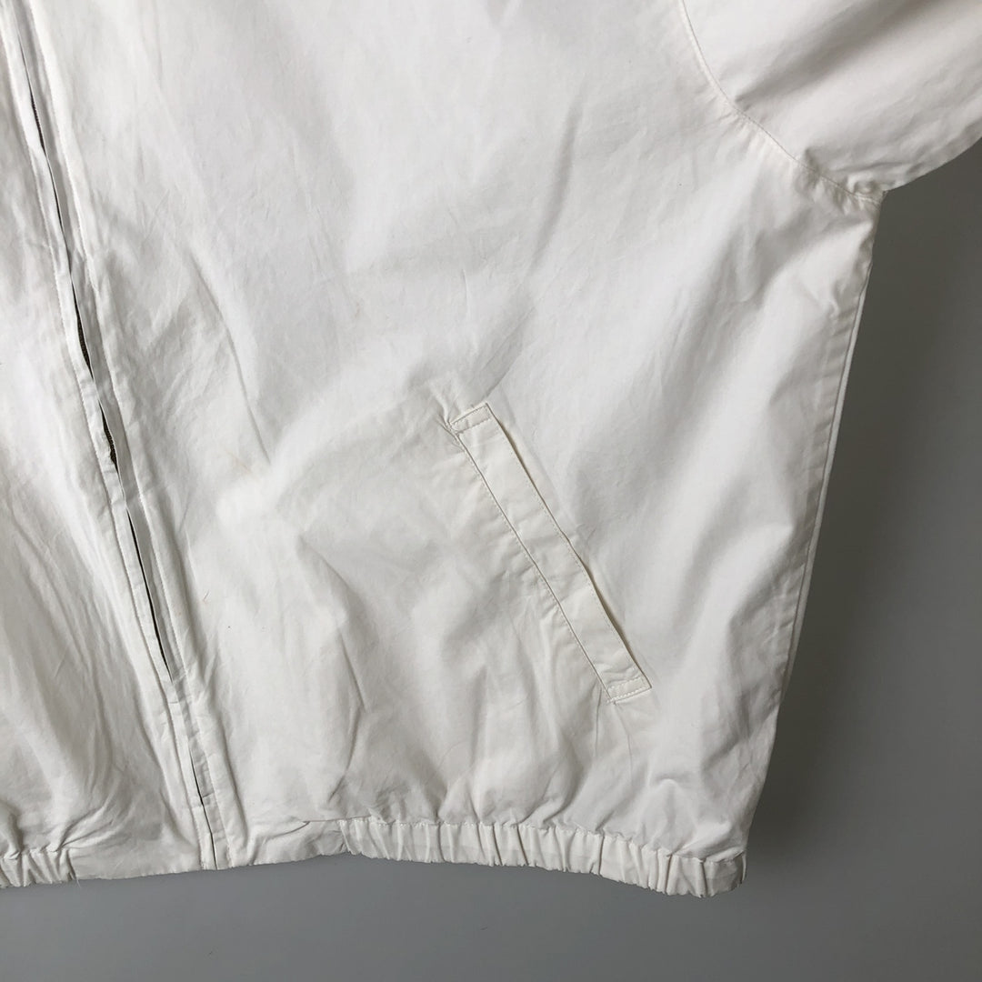 Ralph Lauren POLO SPORT Swing Top Sports Jacket, Men's Size XL (approx.) cotton white type Vintage Second Hand