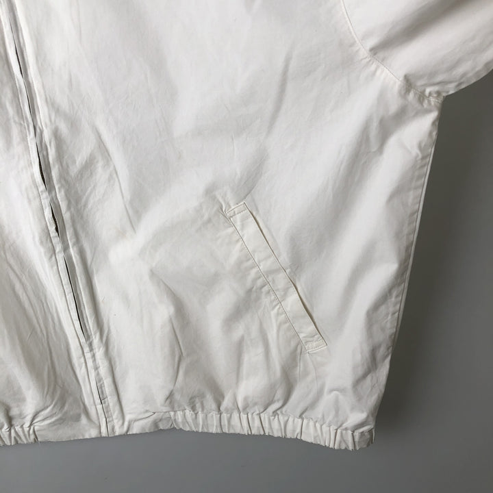 Ralph Lauren POLO SPORT Swing Top Sports Jacket, Men's Size XL (approx.) cotton white type Vintage Second Hand