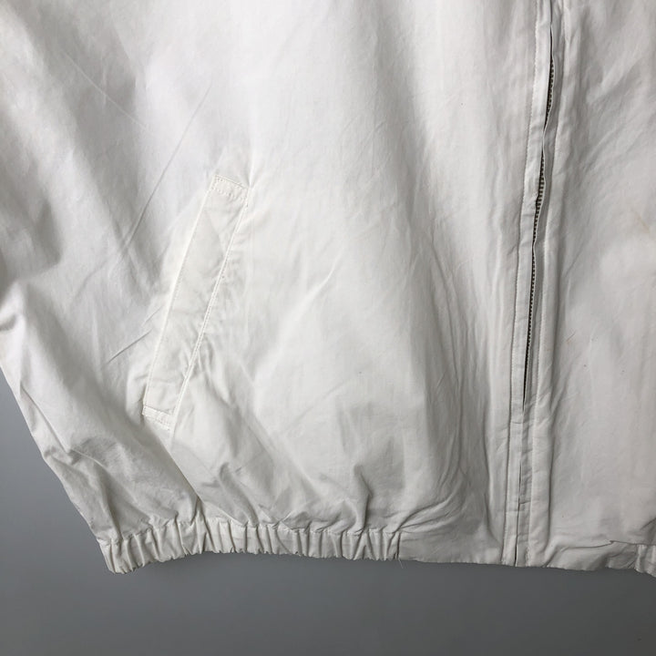 Ralph Lauren POLO SPORT Swing Top Sports Jacket, Men's Size XL (approx.) cotton white type Vintage Second Hand