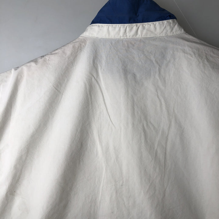 Ralph Lauren POLO SPORT Swing Top Sports Jacket, Men's Size XL (approx.) cotton white type Vintage Second Hand