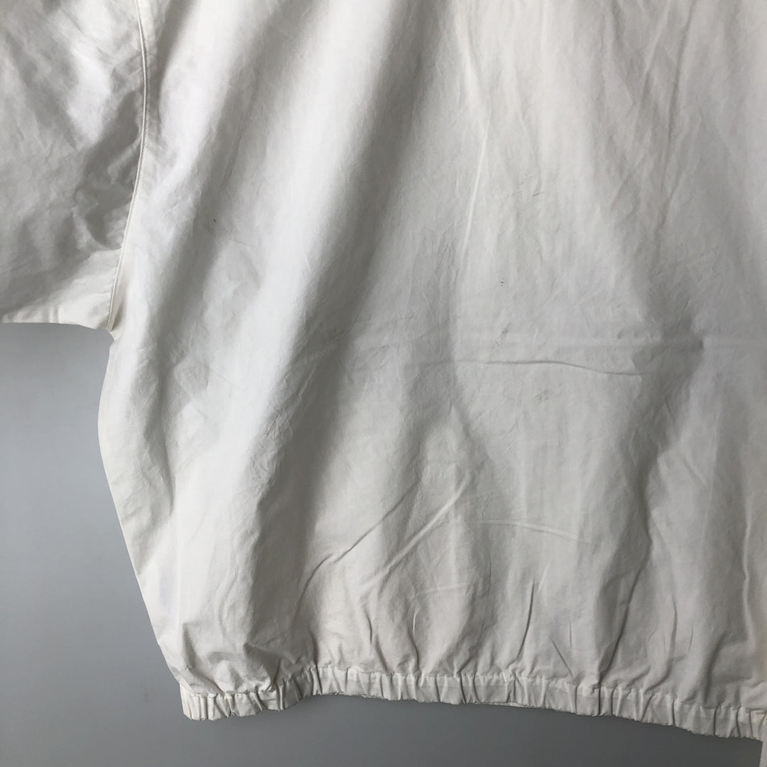 Ralph Lauren POLO SPORT Swing Top Sports Jacket, Men's Size XL (approx.) cotton white type Vintage Second Hand