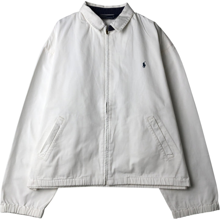 Ralph Lauren POLO by Ralph Lauren Swing Top Sports Jacket Men's XL cotton white type Vintage Second Hand