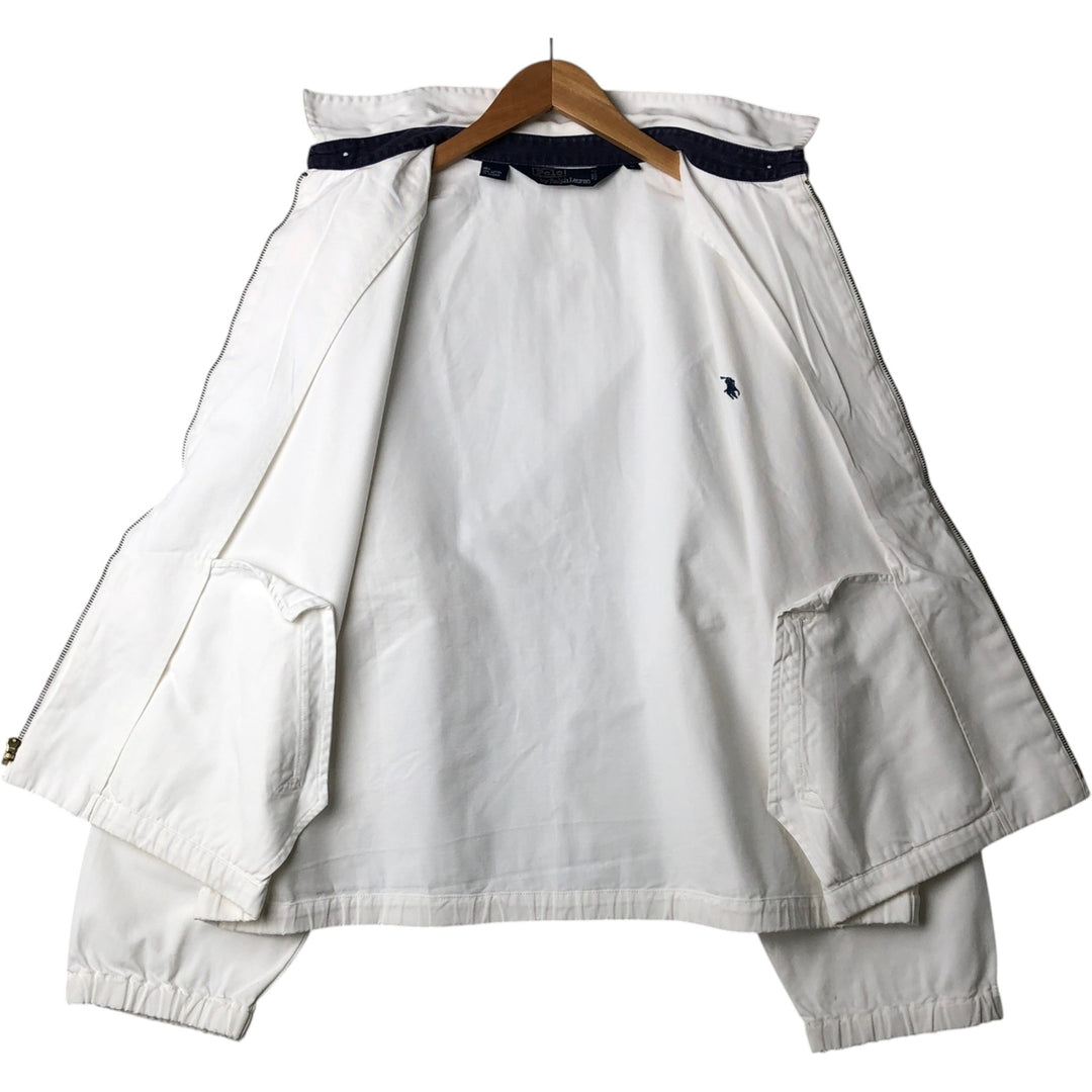 Ralph Lauren POLO by Ralph Lauren Swing Top Sports Jacket Men's XL cotton white type Vintage Second Hand