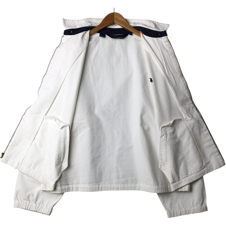 Ralph Lauren POLO by Ralph Lauren Swing Top Sports Jacket Men's XL cotton white type Vintage Second Hand