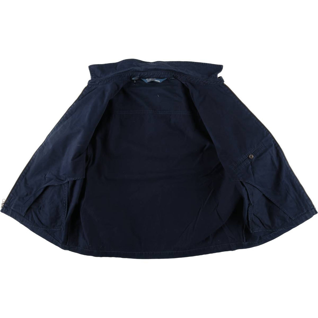 Ralph Lauren POLO by Ralph Lauren Swing Top Sports Jacket Men's XL cotton navy blue type Vintage Second Hand