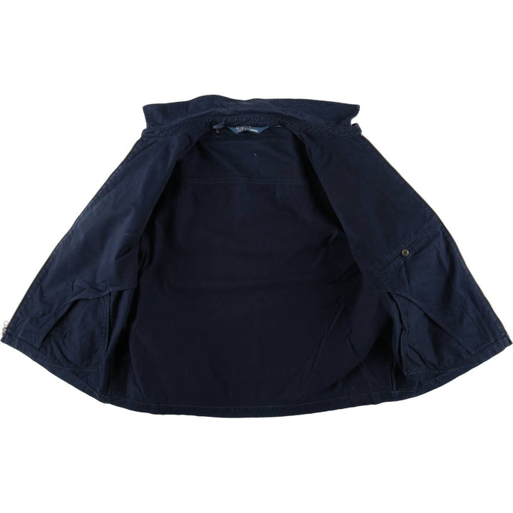 Ralph Lauren POLO by Ralph Lauren Swing Top Sports Jacket Men's XL cotton navy blue type Vintage Second Hand