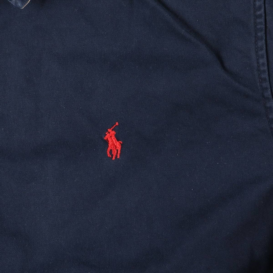 Ralph Lauren POLO by Ralph Lauren Swing Top Sports Jacket Men's XL cotton navy blue type Vintage Second Hand
