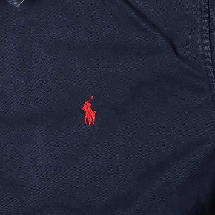 Ralph Lauren POLO by Ralph Lauren Swing Top Sports Jacket Men's XL cotton navy blue type Vintage Second Hand