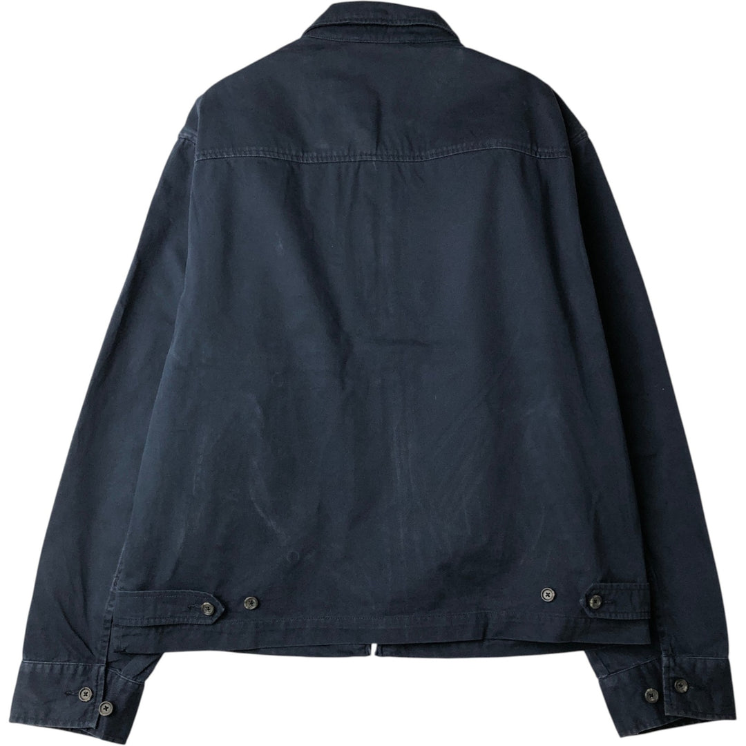 Ralph Lauren POLO by Ralph Lauren Swing Top Sports Jacket Men's L size cotton navy blue type Vintage Second Hand