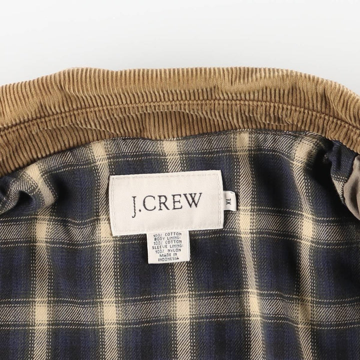 90'S J.Crew Hunting Jacket, Men's Size XL (approx.) cotton Beige type Vintage Second Hand