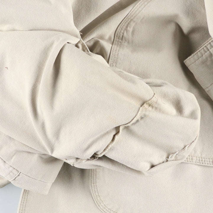 1990'S Woolrich Hunting Jacket, Men's Size XL (approx.), Vintage cotton unbleached Vintage Second Hand