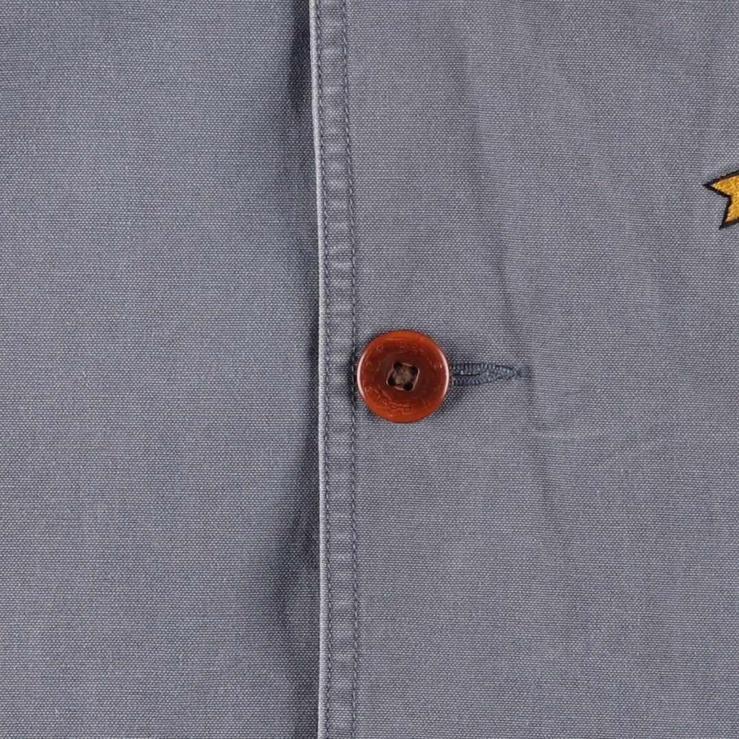 90s-00'S LLBean Duck Hunting Jacket, Men's Size L, Vintage cotton gray type Vintage Second Hand