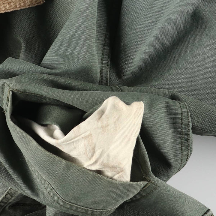 90s-00'S LLBean Hunting Jacket, Men's Size L (approx.), Vintage cotton Khaki type Vintage Second Hand