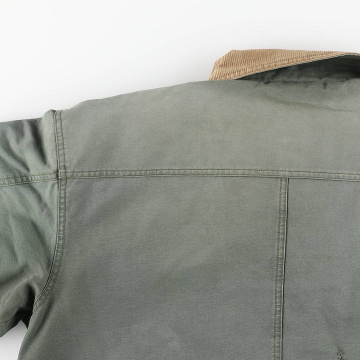 90s-00'S LLBean Hunting Jacket, Men's Size L (approx.), Vintage cotton Khaki type Vintage Second Hand
