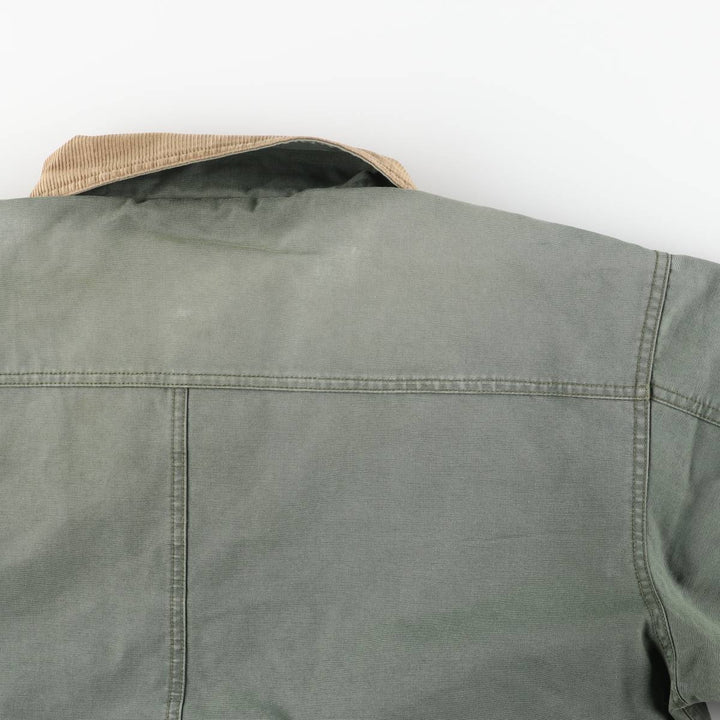 90s-00'S LLBean Hunting Jacket, Men's Size L (approx.), Vintage cotton Khaki type Vintage Second Hand