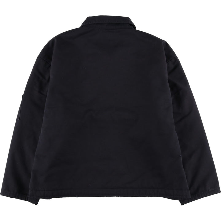 Dickies Eisenhower Jacket, padded work jacket, men's size XXL. polyester black type Vintage Second Hand