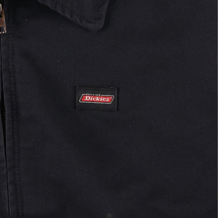 Dickies Eisenhower Jacket, padded work jacket, men's size XXL. polyester black type Vintage Second Hand