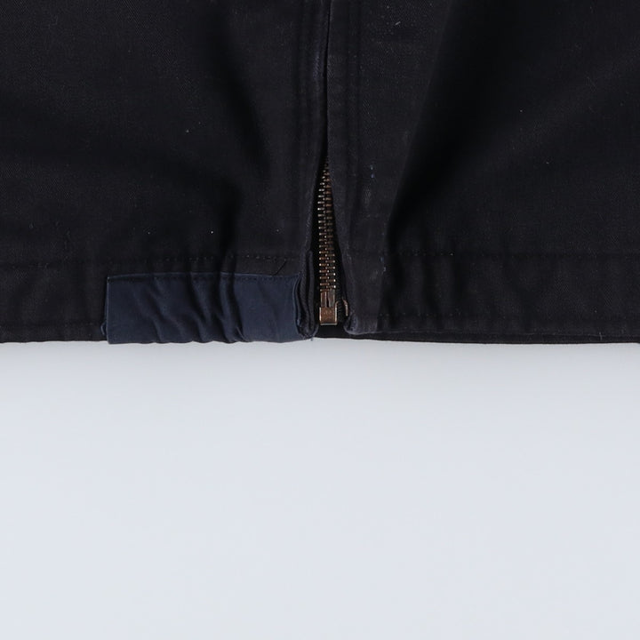 Dickies Eisenhower Jacket, padded work jacket, men's size XXL. polyester black type Vintage Second Hand