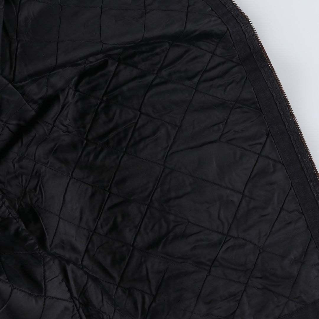 Dickies Eisenhower Jacket, padded work jacket, men's size XXL. polyester black type Vintage Second Hand