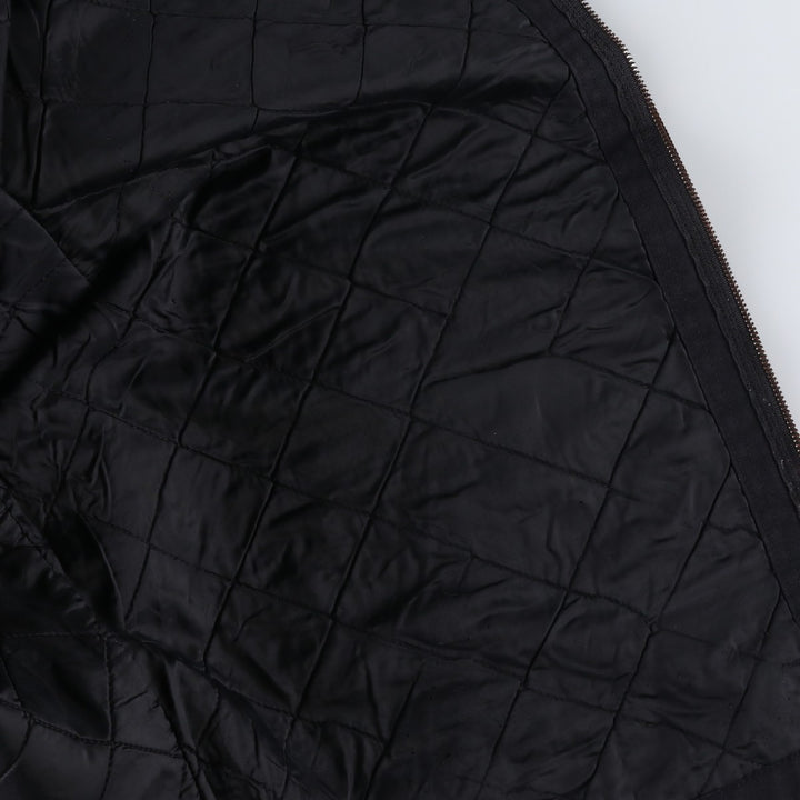 Dickies Eisenhower Jacket, padded work jacket, men's size XXL. polyester black type Vintage Second Hand