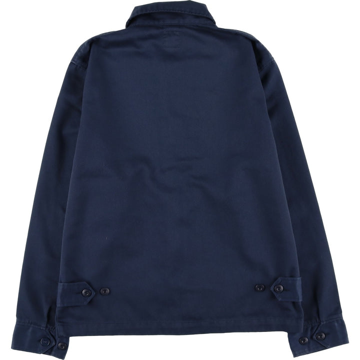Carhartt work jacket, men's size M (approx.) polyester navy blue type Vintage Second Hand
