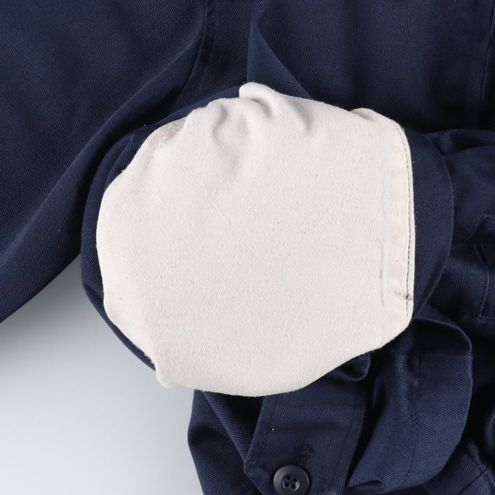 Carhartt work jacket, men's size M (approx.) polyester navy blue type Vintage Second Hand