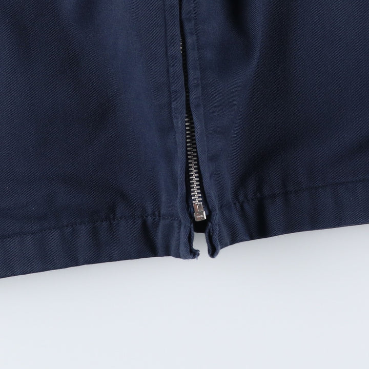 Carhartt work jacket, men's size M (approx.) polyester navy blue type Vintage Second Hand