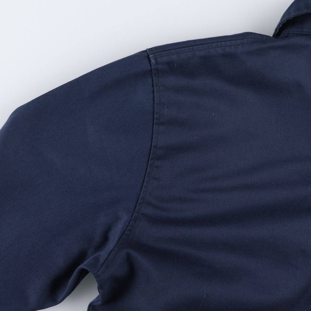 Carhartt work jacket, men's size M (approx.) polyester navy blue type Vintage Second Hand