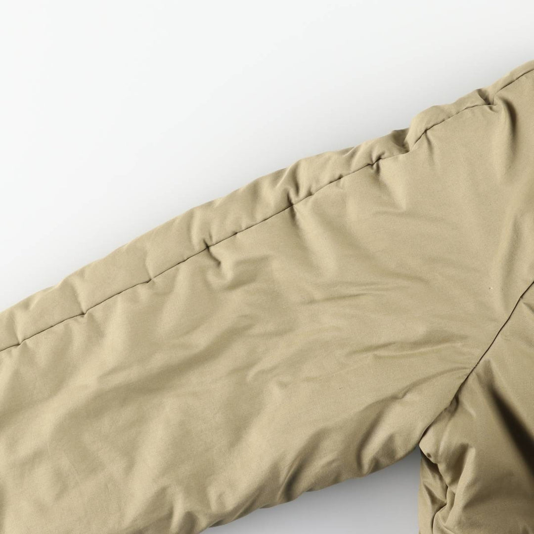 70s-80'S Sears JC Killy padded puffer jacket, men's size L equivalent, vintage. polyester Beige type Vintage Second Hand