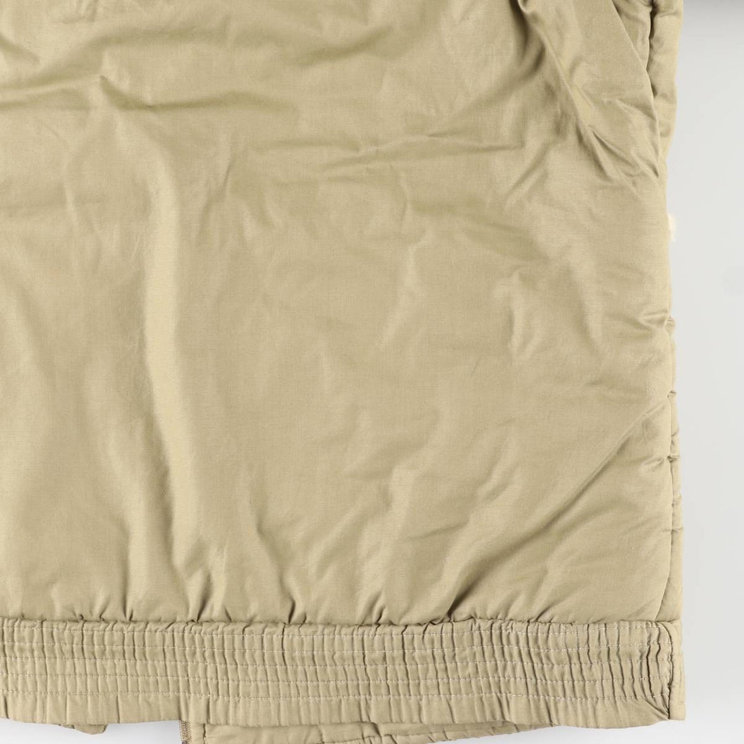 70s-80'S Sears JC Killy padded puffer jacket, men's size L equivalent, vintage. polyester Beige type Vintage Second Hand