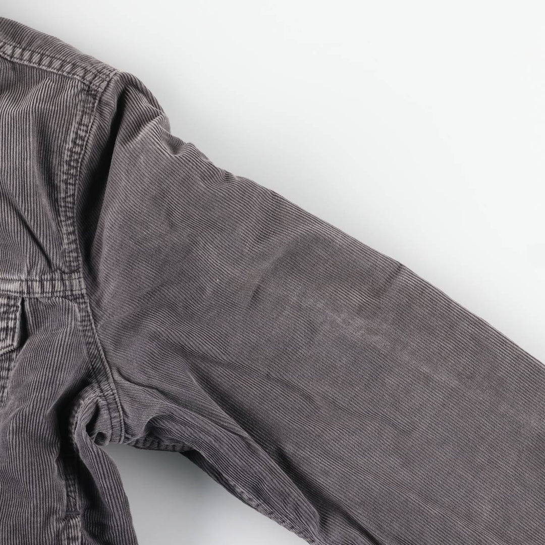 Levi's Euro Model Trucker Jacket, Corduroy Boa Jacket, Men's Size XL (approx.) polyester gray type Vintage Second Hand