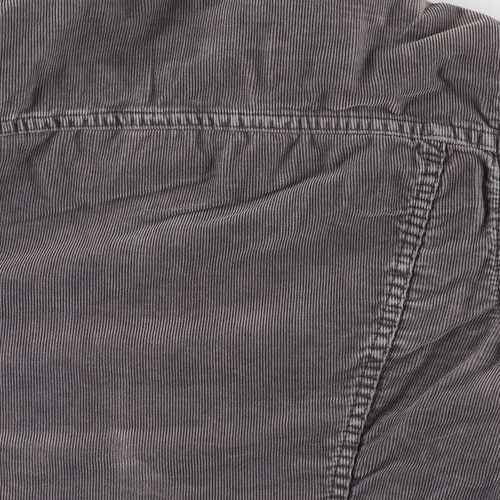 Levi's Euro Model Trucker Jacket, Corduroy Boa Jacket, Men's Size XL (approx.) polyester gray type Vintage Second Hand