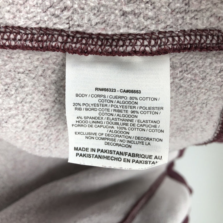 Nike Sweat Full Zip Hoodie Men's XL cotton burgundy type Vintage Second Hand