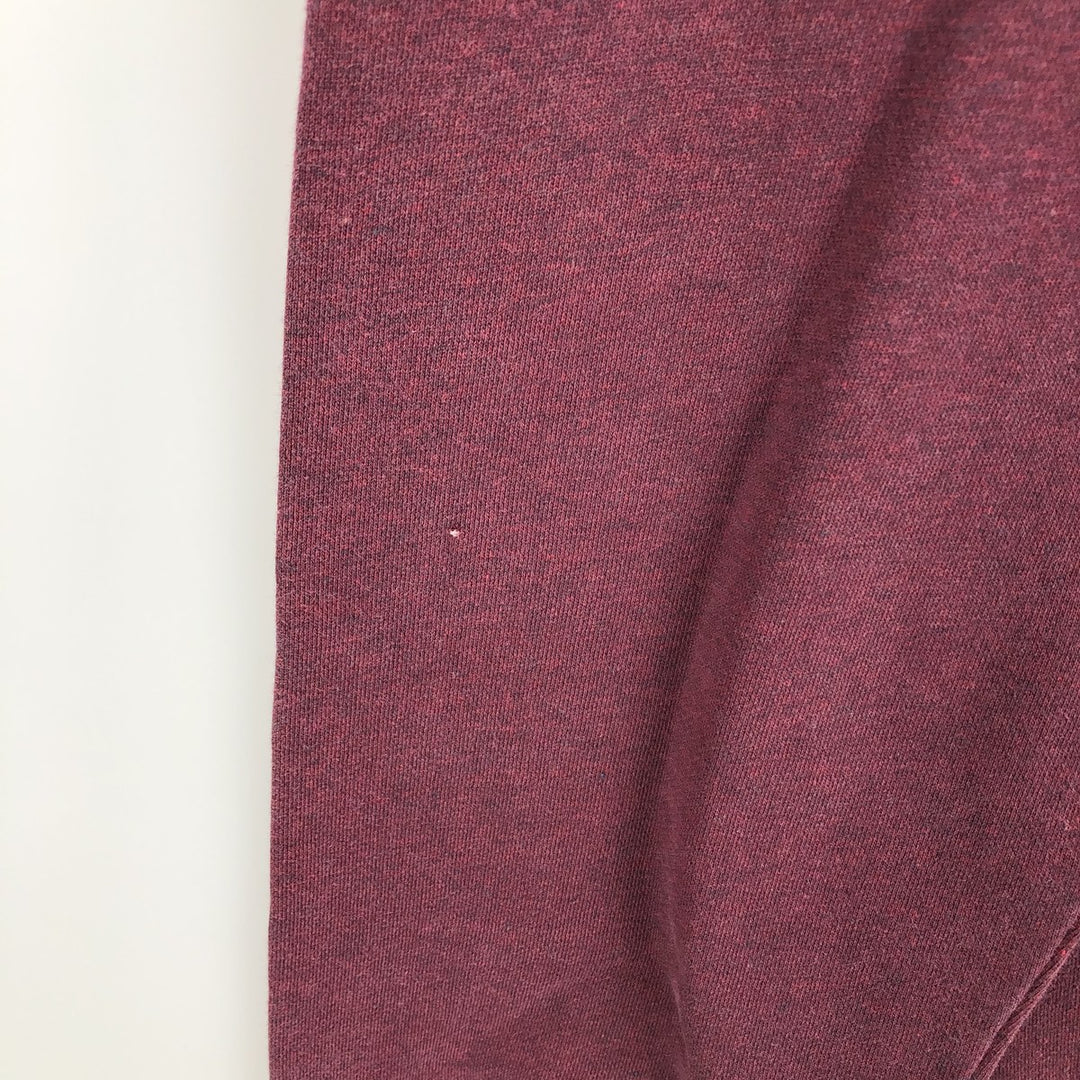 Nike Sweat Full Zip Hoodie Men's XL cotton burgundy type Vintage Second Hand