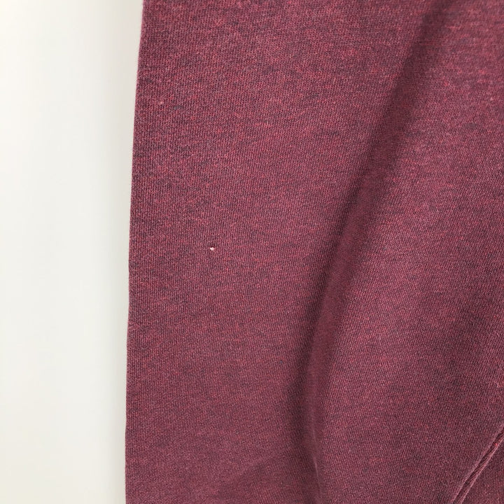Nike Sweat Full Zip Hoodie Men's XL cotton burgundy type Vintage Second Hand