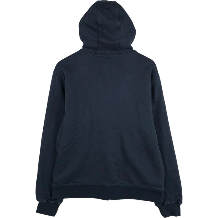 Dickies Sweat Full Zip Hoodie Men's M Size unclear navy blue type Vintage Second Hand
