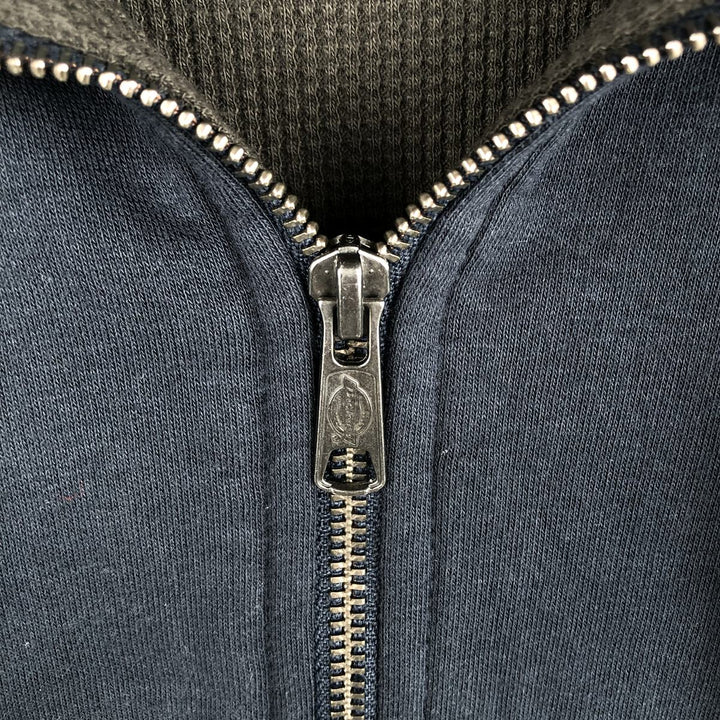 Dickies Sweat Full Zip Hoodie Men's M Size unclear navy blue type Vintage Second Hand