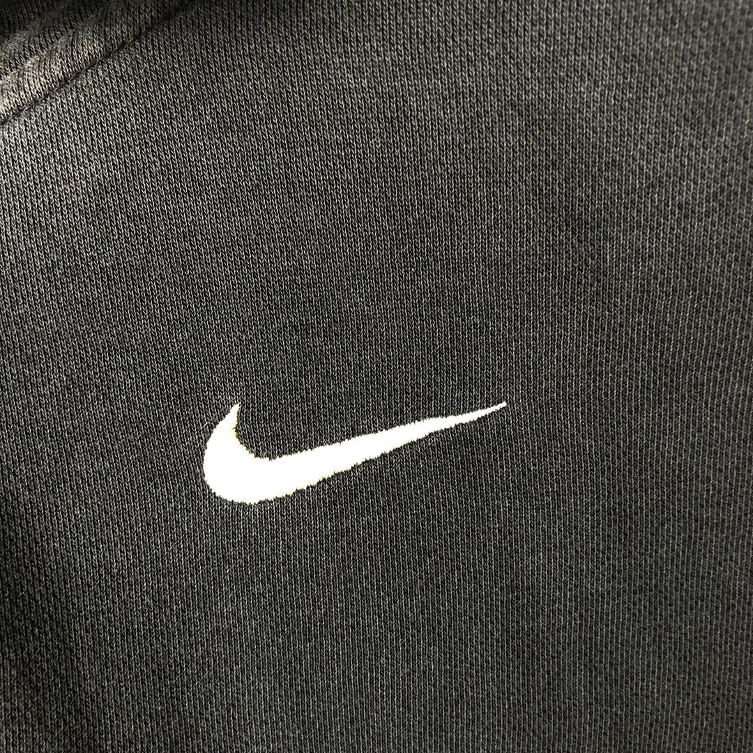 Nike Sweat Full-Zip Hoodie, Men's Size XS cotton black type Vintage Second Hand