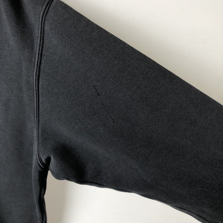 Nike Sweat Full-Zip Hoodie, Men's Size XS cotton black type Vintage Second Hand
