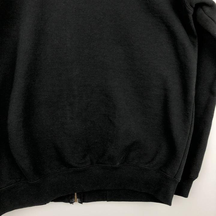 Carhartt Sweat Full Zip Hoodie Men's L size cotton black type Vintage Second Hand