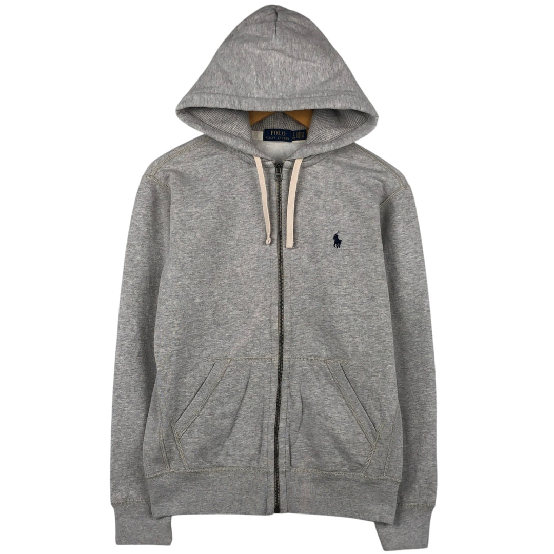 Ralph Lauren POLO RALPH LAUREN Sweat Full Zip Hoodie Men's S cotton gray type Vintage Second Hand