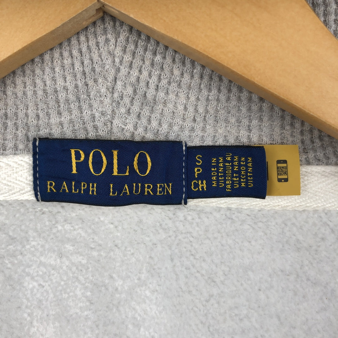 Ralph Lauren POLO RALPH LAUREN Sweat Full Zip Hoodie Men's S cotton gray type Vintage Second Hand