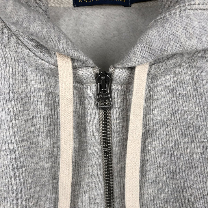 Ralph Lauren POLO RALPH LAUREN Sweat Full Zip Hoodie Men's S cotton gray type Vintage Second Hand