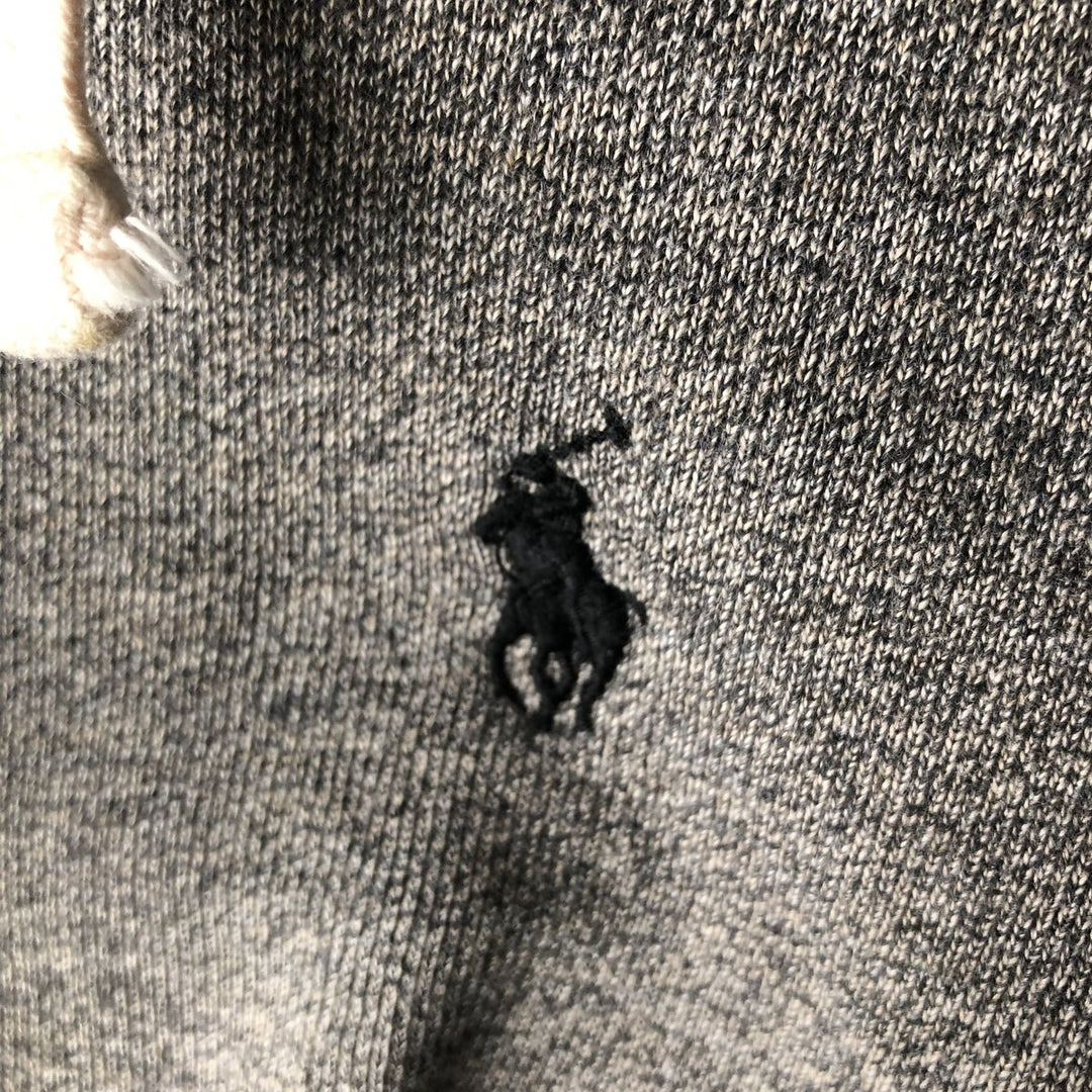 Ralph Lauren POLO RALPH LAUREN Sweat Full Zip Hoodie Men's XL cotton gray type Vintage Second Hand