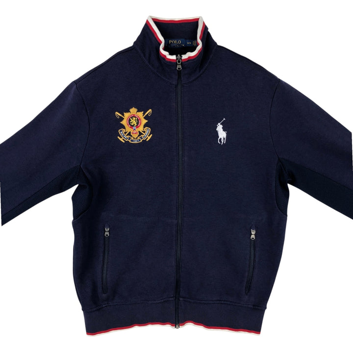 Ralph Lauren POLO RALPH LAUREN Sweat Full Zip Hoodie Men's M cotton navy blue type Vintage Second Hand